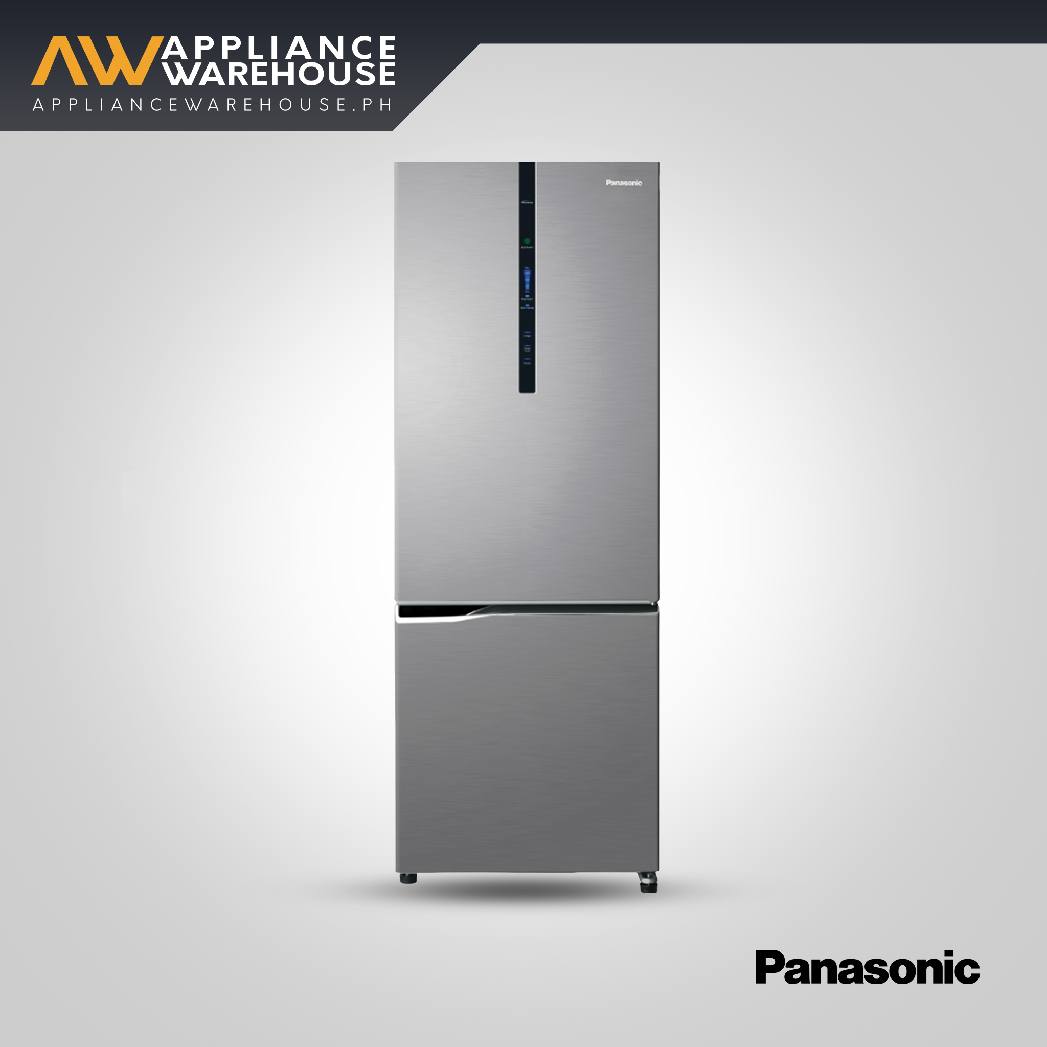 Panasonic NR-BV280XSPH 9.0 cu. ft. Bottom Freezer No Frost Inverter Refrigerator