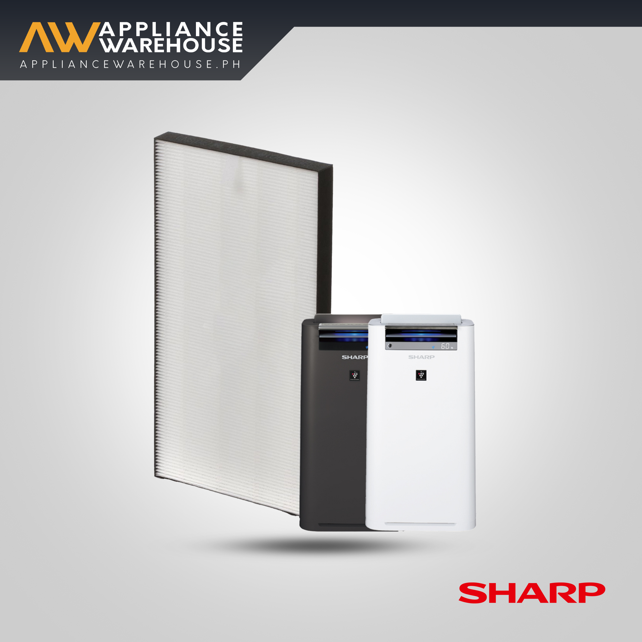 Filter For SHARP KC-G40E-W KC-G50E-W Air Purifier Hepa Filter PFIL-A304KKEZ (FZ-D40HFE)