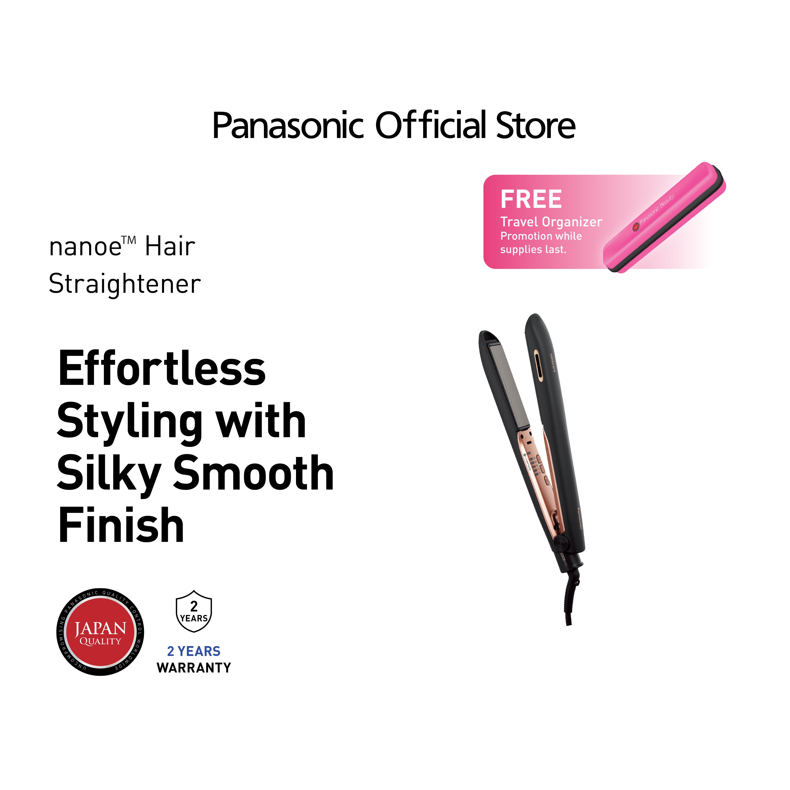 PanasonicBeautyHairStraightenerwithnanoe_TechnologyEH-HS99-Moisturizeshairforshinyandstyledfinish-1