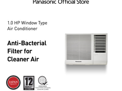 Panasonic 1.0 HP Window Air Conditioner – R32 Efficient Cooling