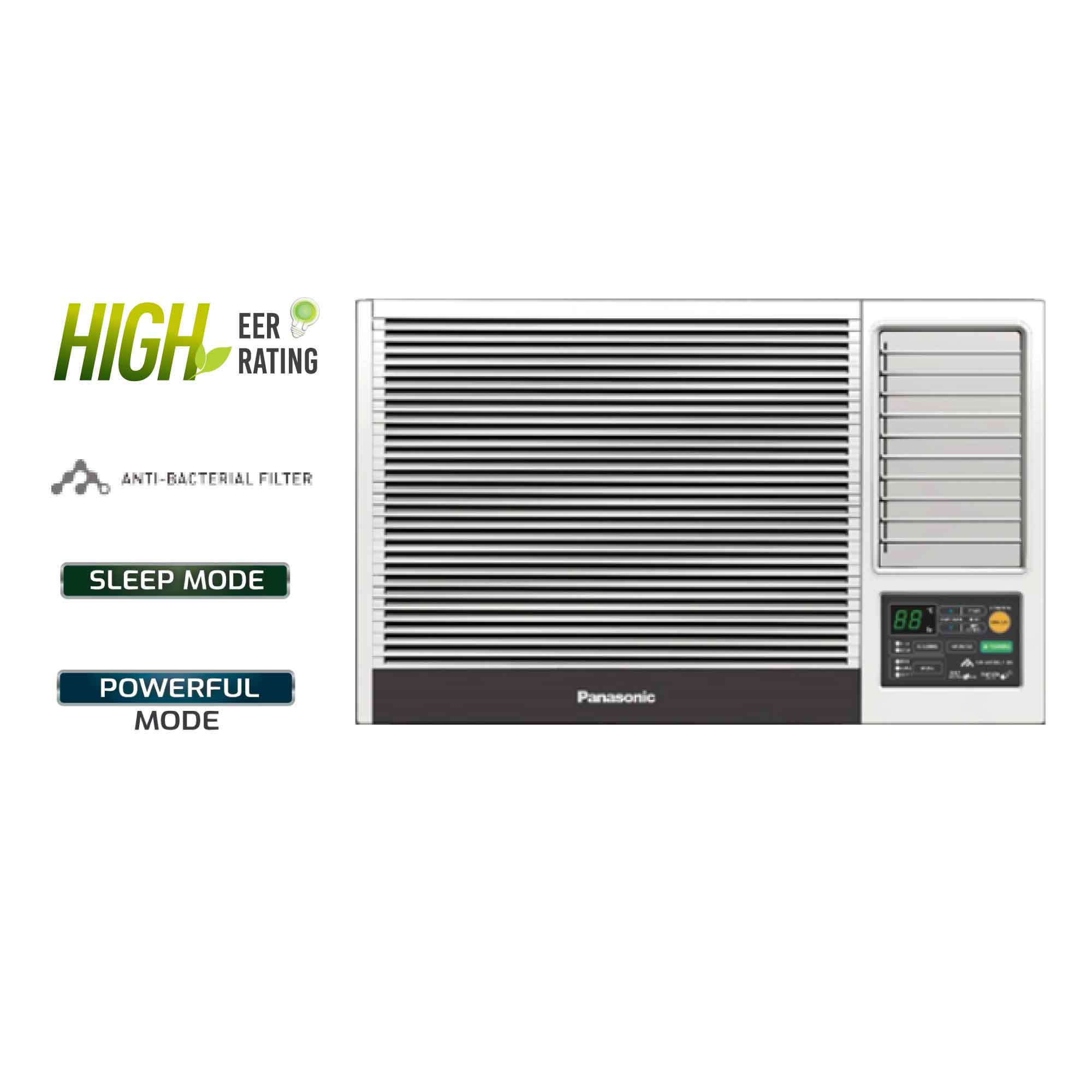 PanasonicCW-XN1020VPH1.0HpStandardWindowTypeAirconwRemote-3