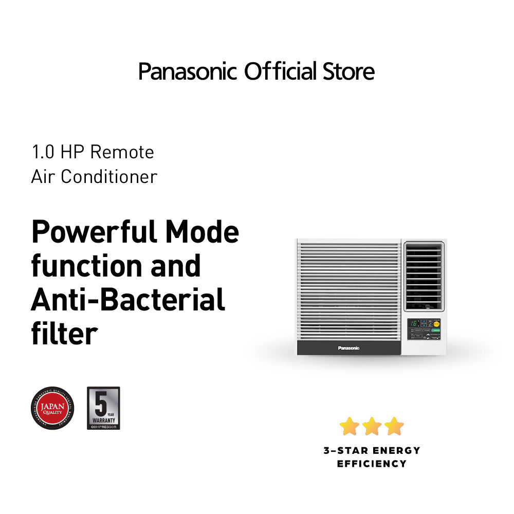 PanasonicCW-XN1020VPH1.0HpStandardWindowTypeAirconwRemote-5