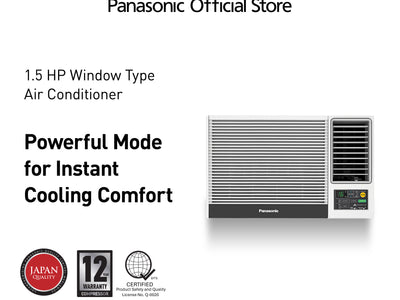 Panasonic 1.5HP Window Air Conditioner – Deluxe XN Series
