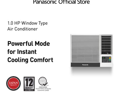 Panasonic CW-XN920JPH 1.0Hp Deluxe Remote Control Window Type Aircon