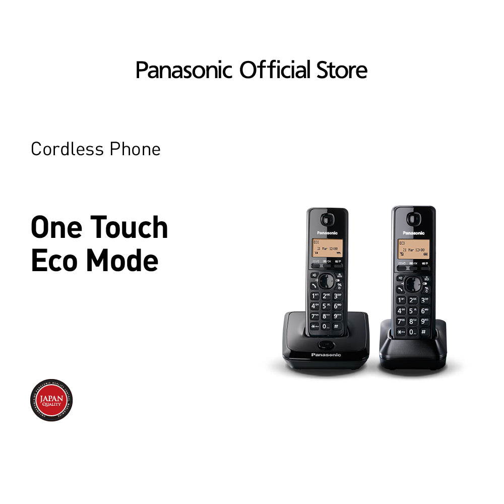 PanasonicKX-TG2712CX5DigitalCordlessTelephonewith2Handsets-1
