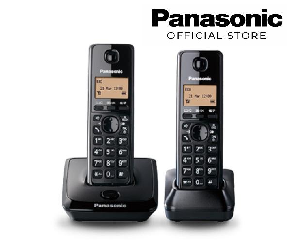 PanasonicKX-TG2712CX5DigitalCordlessTelephonewith2Handsets-2