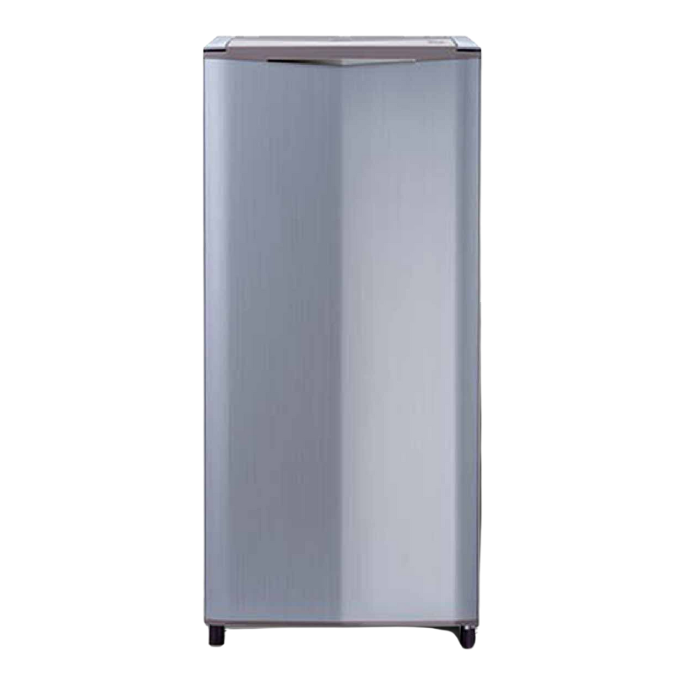 [SELLER PICK] Haier HR-S208SBP-S 6.3 cu.ft./179L Fast Cooling Single Door Refrigerator (Hairline Silver)