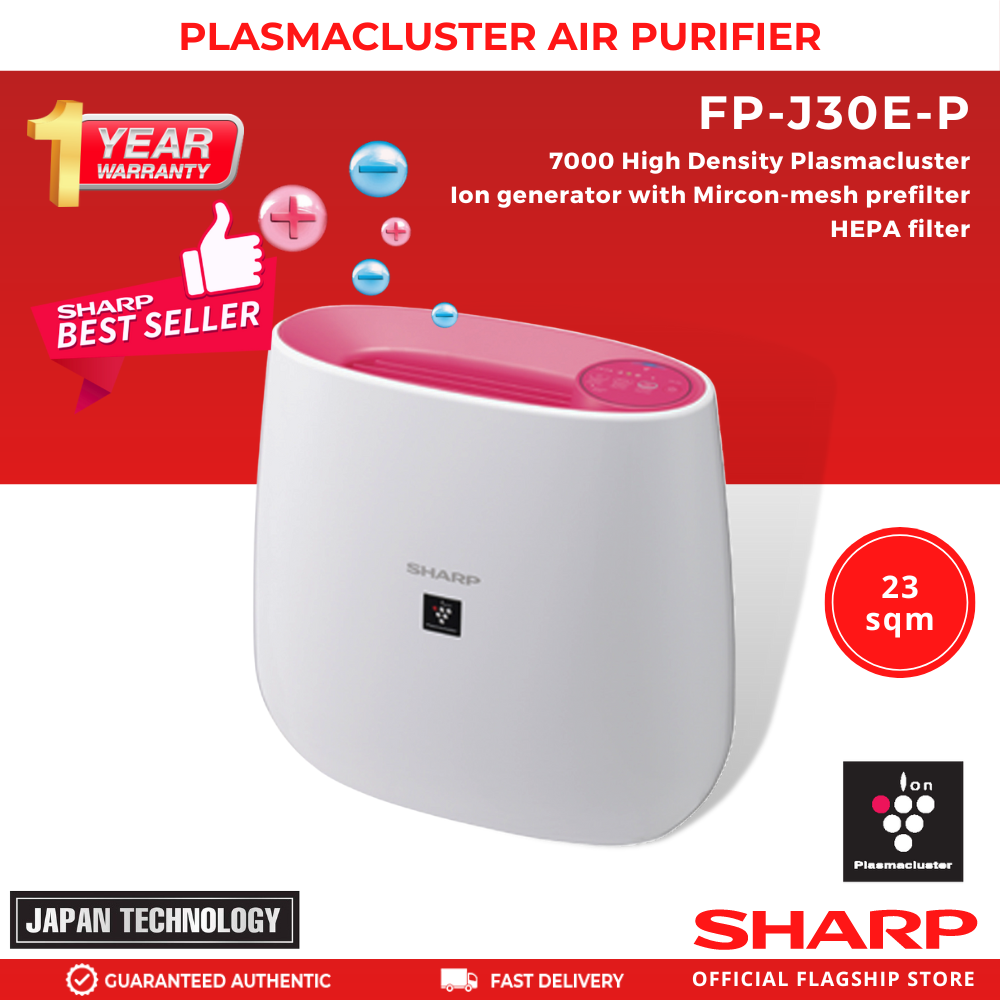 SharpFP-J30EAirPlasmaclusterAirPurifier-P1