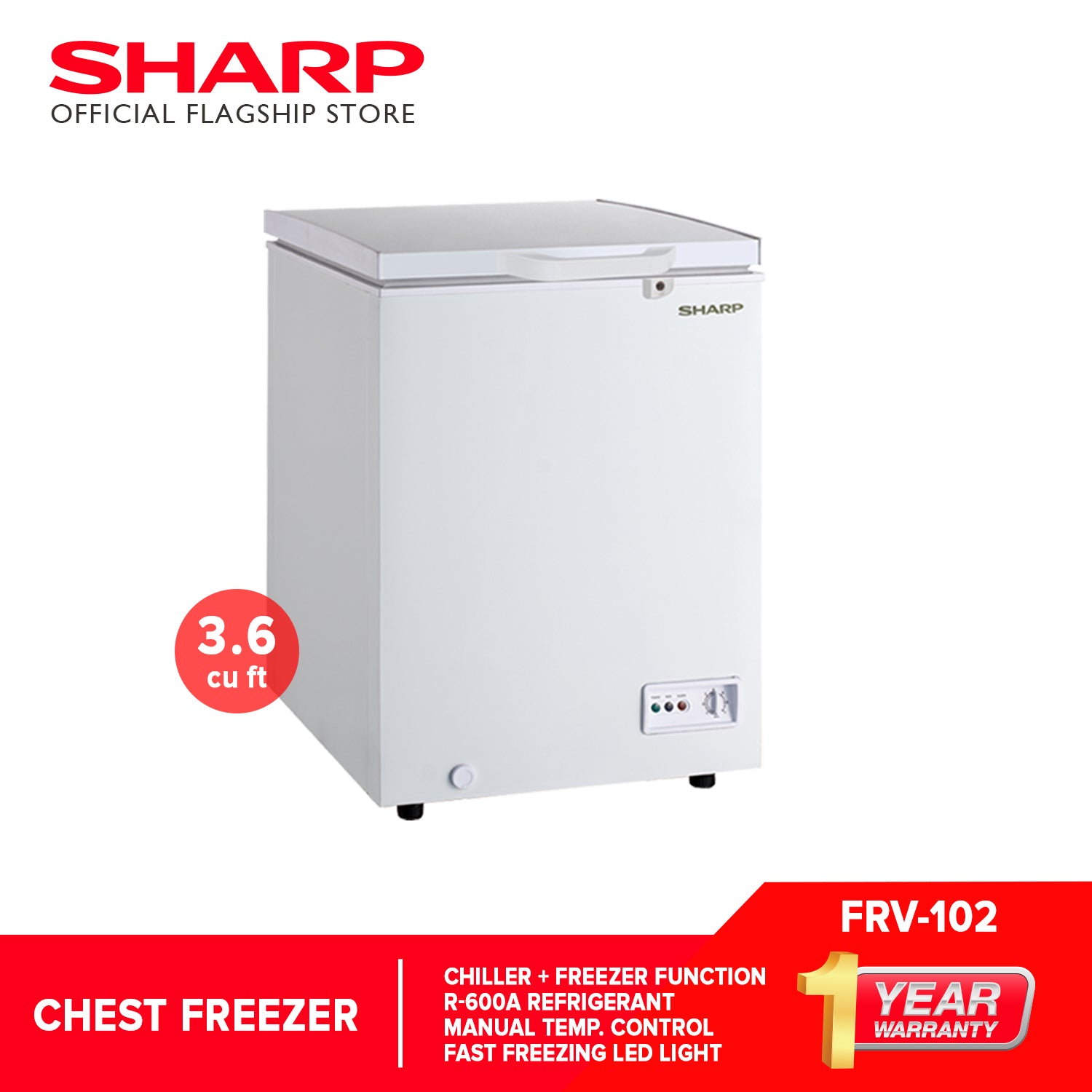 SharpFRV-1023.6cuftChestFreezer-4