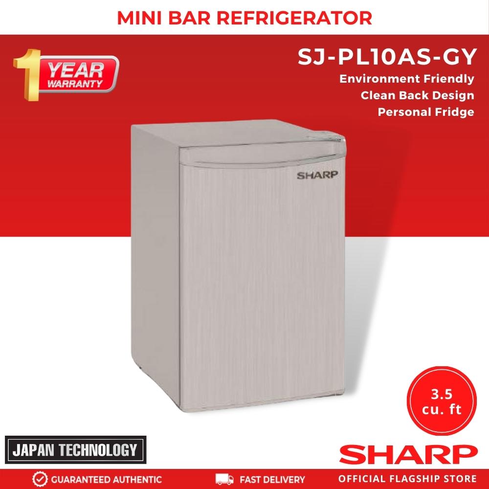 SharpMiniFridgePersonalRefrigeratorSJ-PL10AS-GY3.5cuft-5