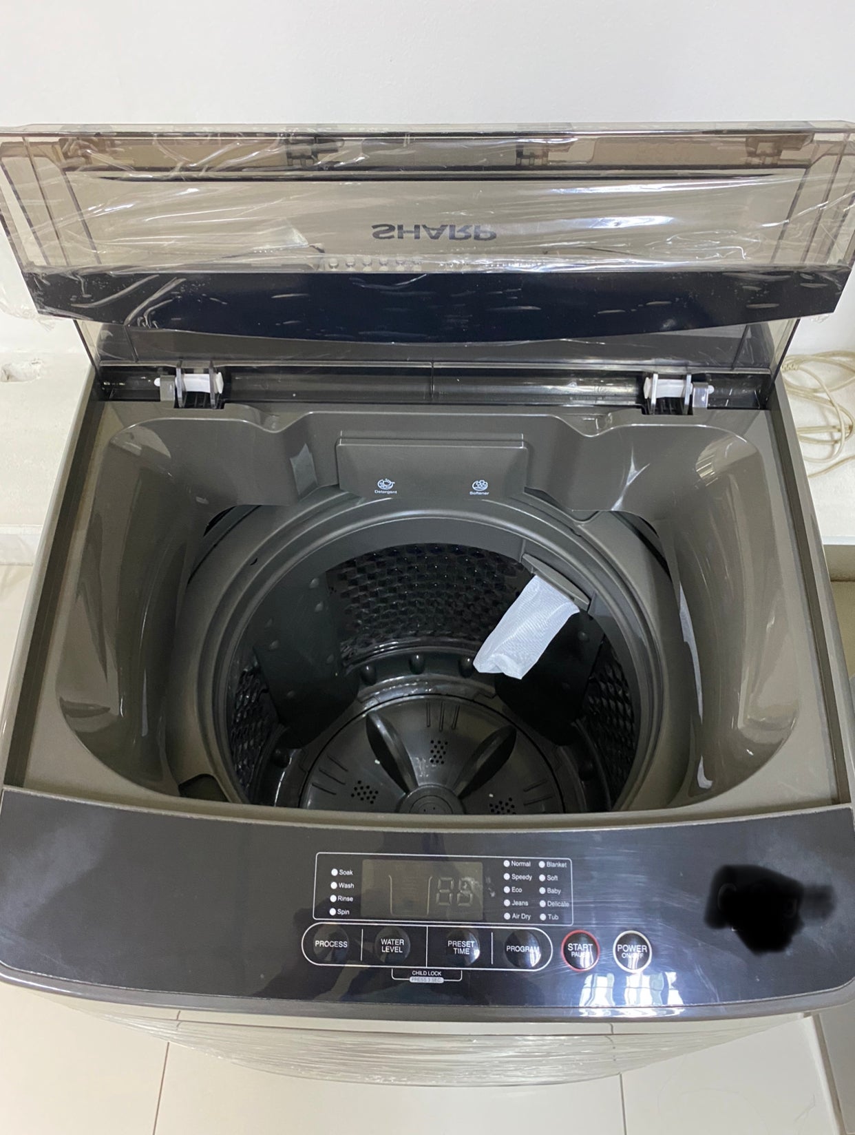 Sharp ES-JN08A9(GY) 8.0 Kg. Fully Automatic Top Load Washing Machine_3