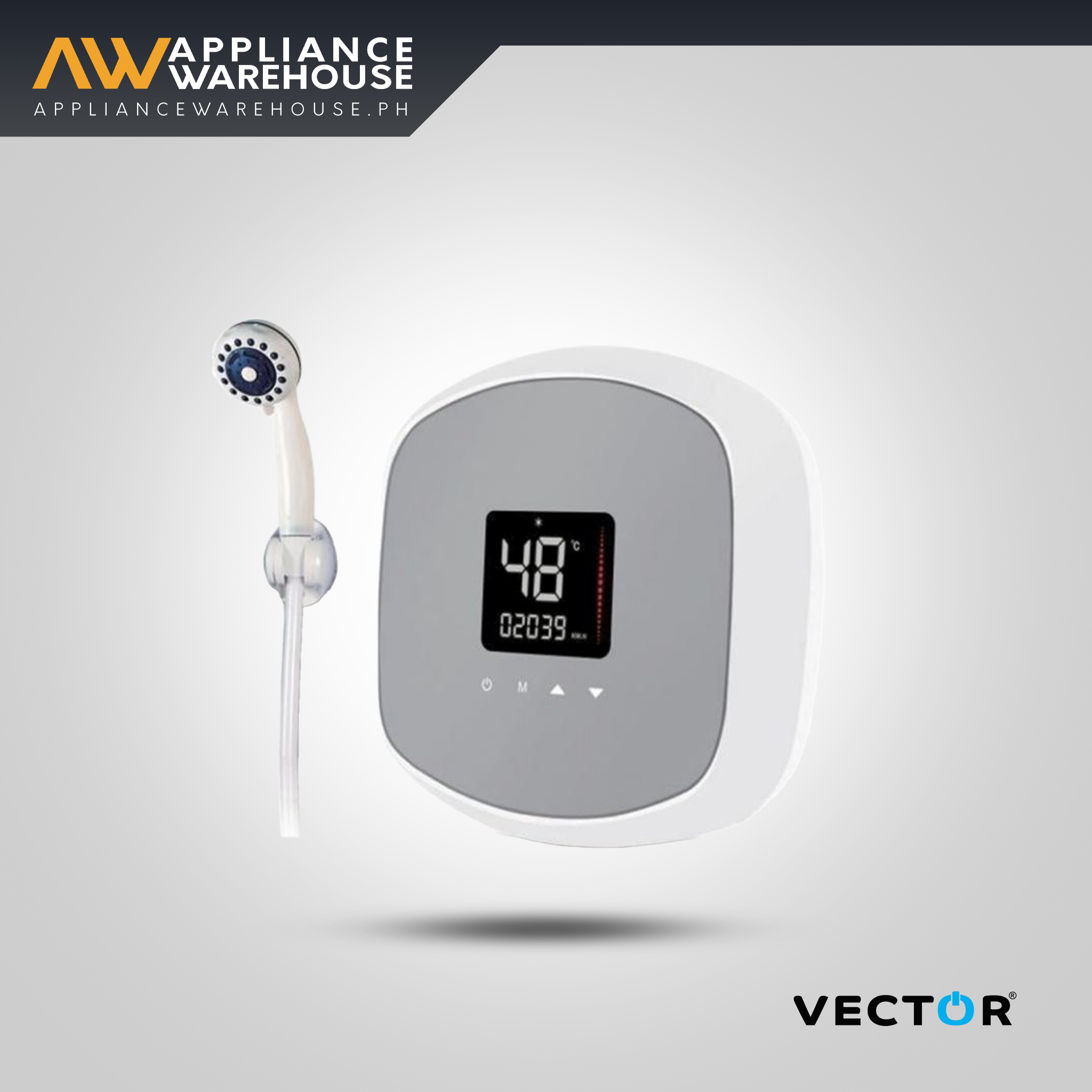 Vector VCS-35D 3.5 Kw Singlepoint Instant Electric Water Heater