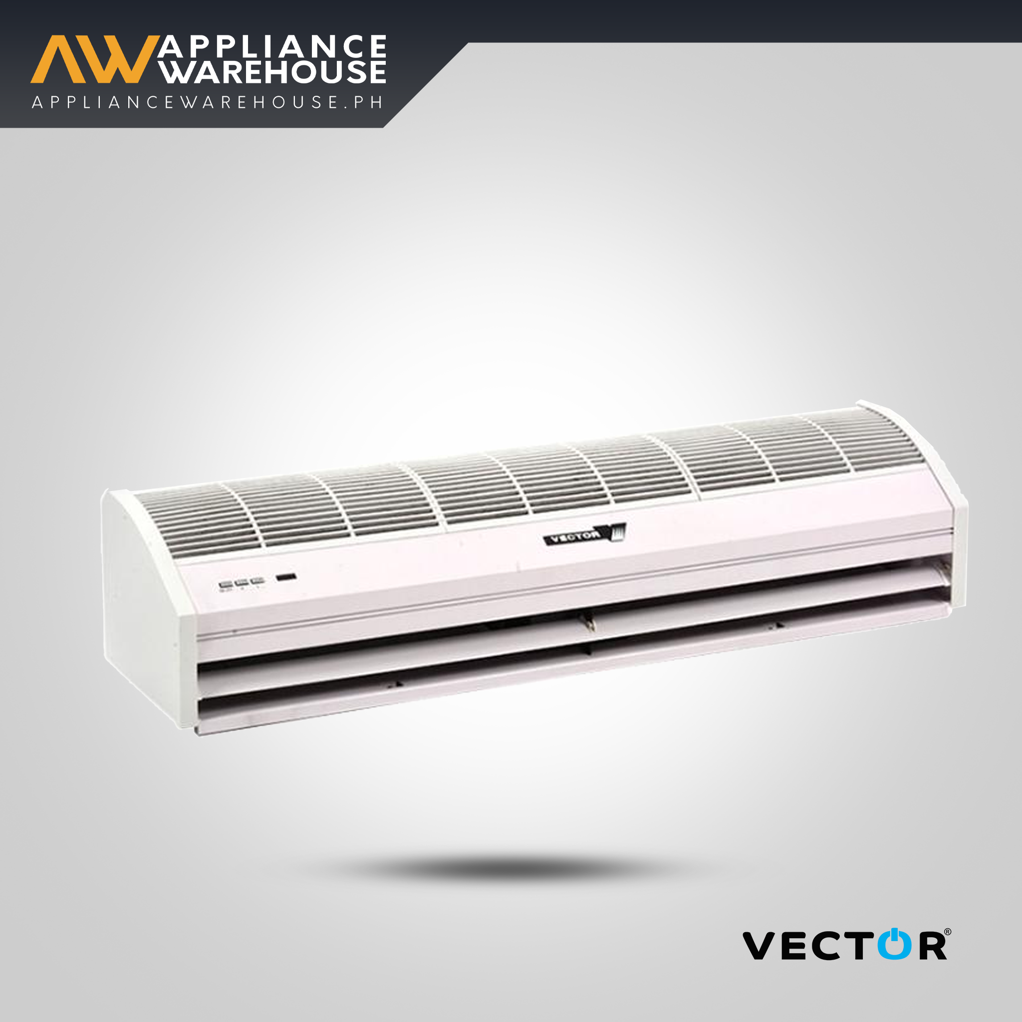 Air Curtain Fan w/ Remote Controller  VNWAC09 (White)