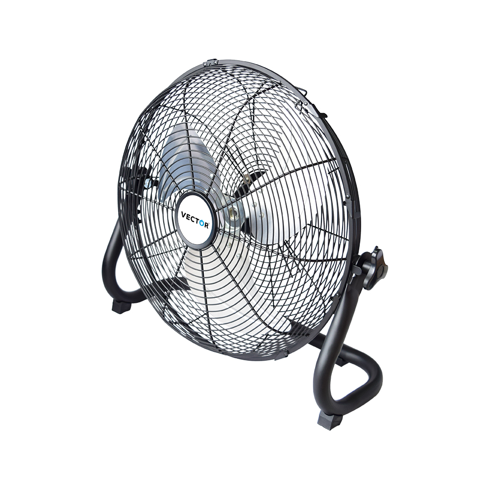 Vector FE40B66 Rechargeable DC Fan, 16" Metal Blade with 6600mAH Battery Capacity