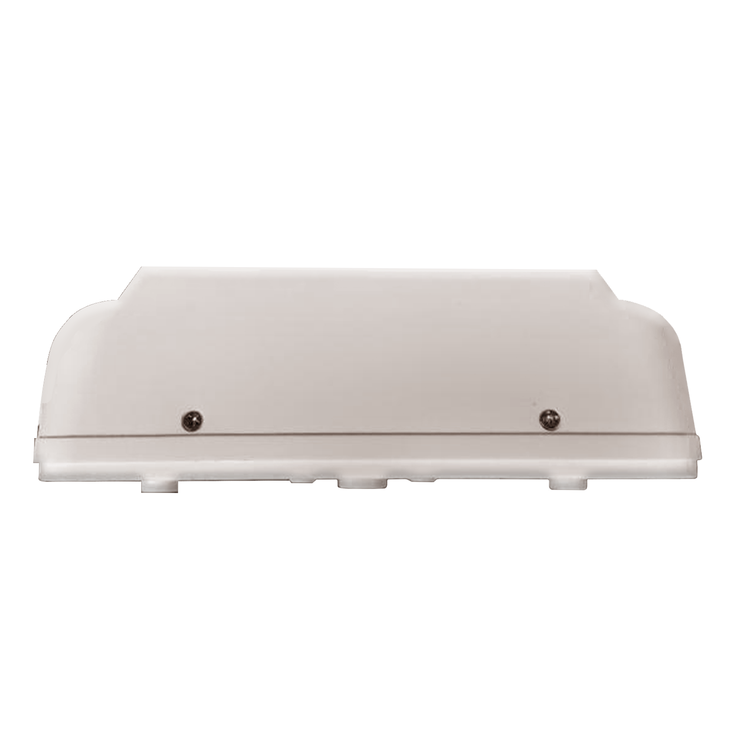 White roof box on a white background