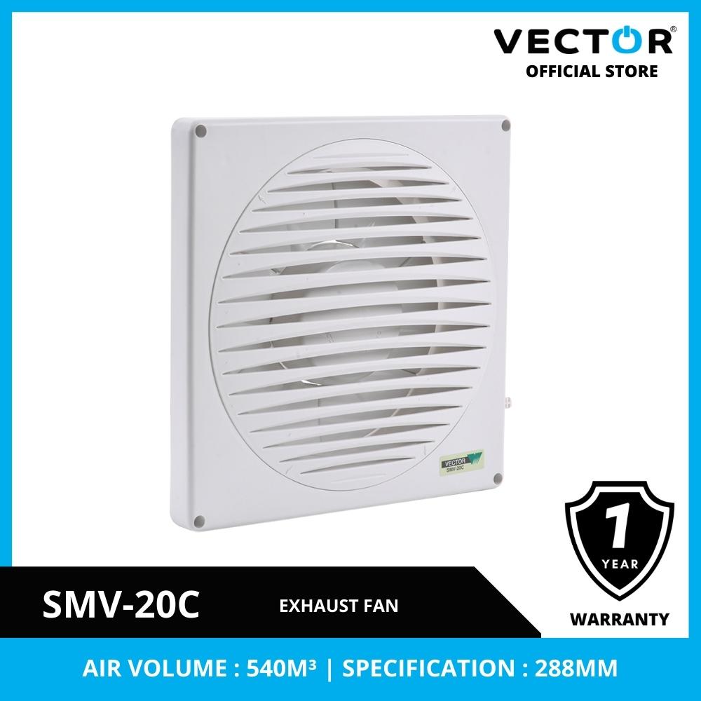 Vector SMV-20C 8" Exhaust Fan (White) (1)