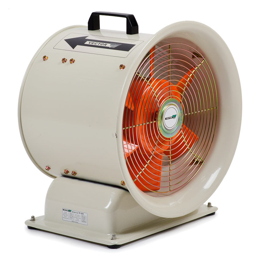 Vector TIP-400S Portable Blower Fan (Off-white/Orange) (2)