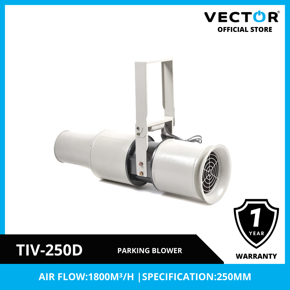 Vector TIV-250D Parking Blower Cooling Fan (Off white) (1)