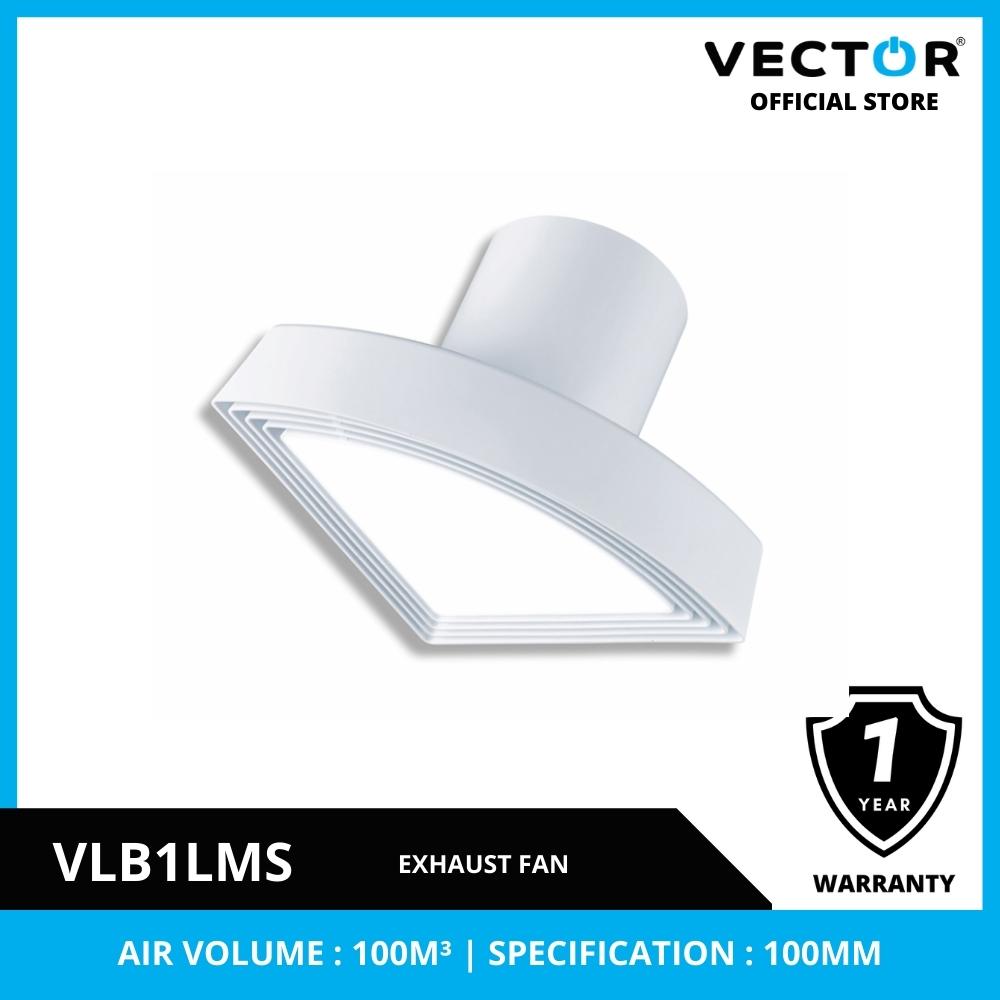 Vector VL-B1-LM-C Basic Corner w/ Fan Ceiling (LED Light & Motorized Extractor Fan in 1) (1)