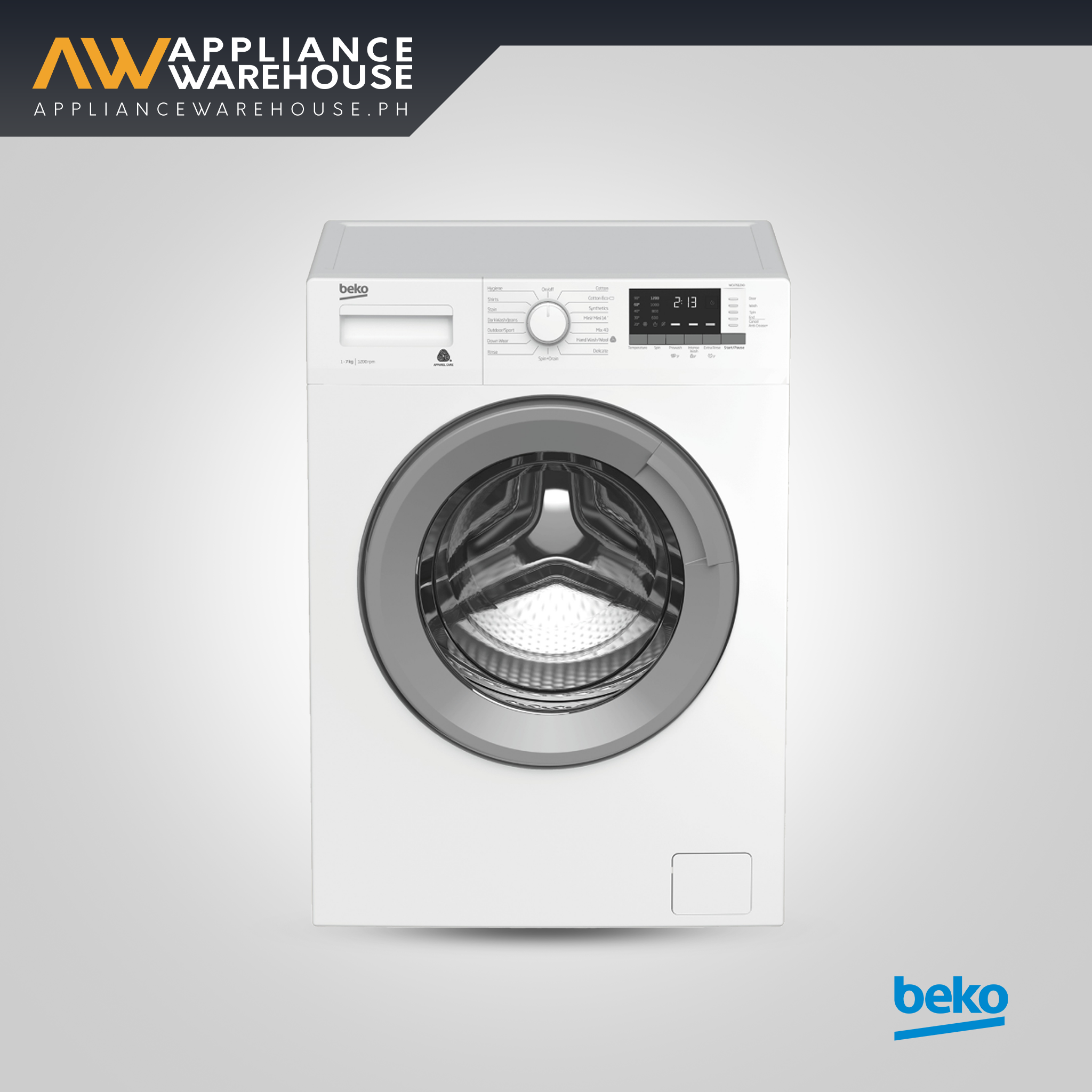 BEKO 7.0kg Front Load Washing Machine