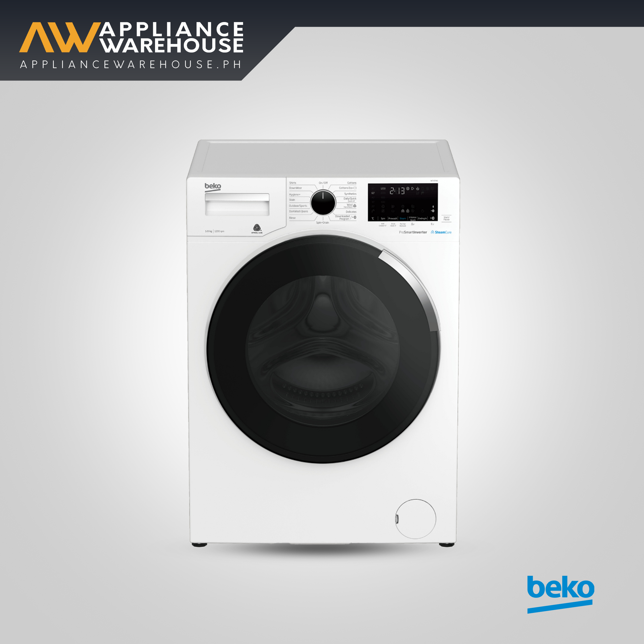 Beko Washing Machine 9.0 kg Front Load WCV9746